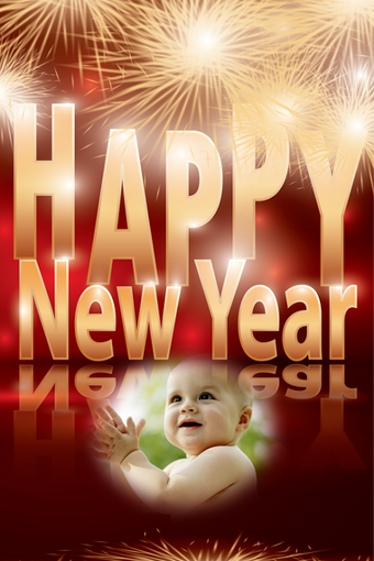 Bild 0 für New Year 2018 Photo Frame…