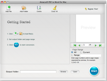 Amacsoft PDF to Word for …的第0张图片