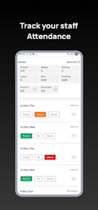 Obraz 0 dla StaffLog:Attendance  Cash…
