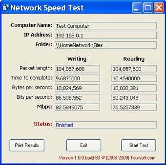 Bild 0 für LAN Speed Test