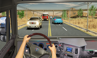 Image 1 pour Traffic Highway Truck Rac…