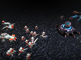 Obraz 0 dla Stickman Aliens Battle Si…