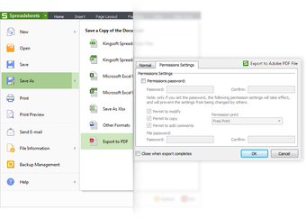 Obraz 5 dla Kingsoft Spreadsheets Pro…