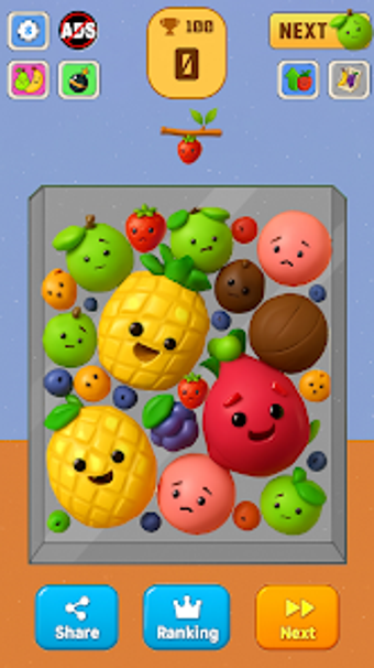 Image 0 pour Fruit Fancy Merge Drop Ga…