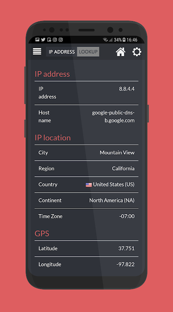 Immagine 0 per IP Address Geo LOOKUP & W…
