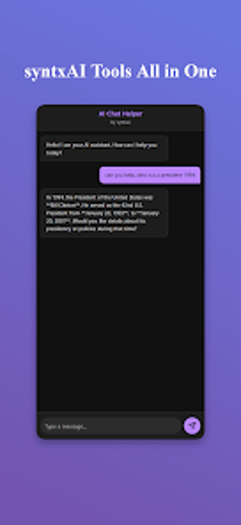 Bild 0 für syntx AI - Tool All in On…