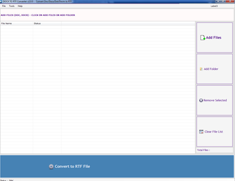 Obraz 0 dla DOCX TO RTF Converter
