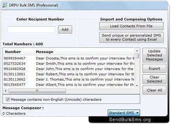 Bild 0 für Send Bulk SMS