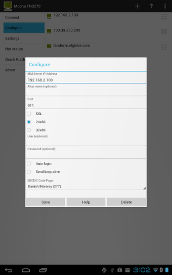 Image 0 for Mocha TN3270 Lite