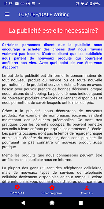 Immagine 0 per TCF/TEF/DALF writing Ecri…