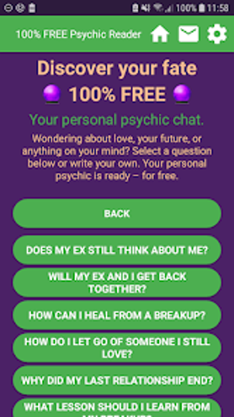 Bild 0 für Psychic Reading Chat  Tar…