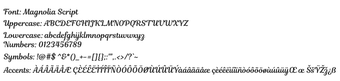 Obraz 0 dla Magnolia Script
