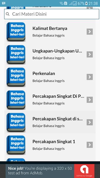 Belajar Bahasa Inggris Sehari hari