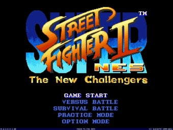 Super Street Fighter 2 NES