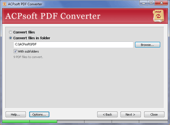 ACPsoft PDF Converter的第0张图片