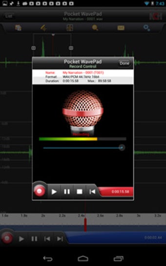 Bild 0 für WavePad Audio Editor Free