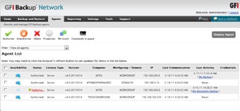 GFI Backup Snapshots 1