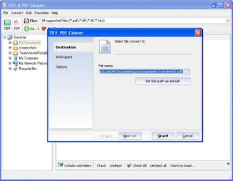 Image 0 for Tiff Pdf Cleaner