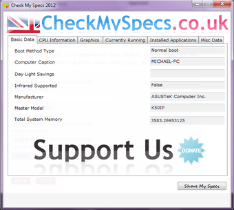 Check My Specs的第0张图片