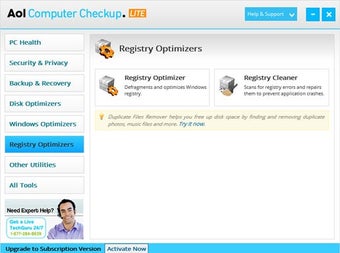 Obraz 0 dla AOL Computer Checkup LITE