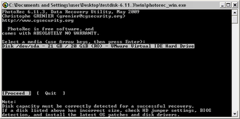 Imagen 0 para TestDisk