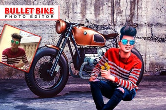 Image 0 for Bullet Bike Photo Editor