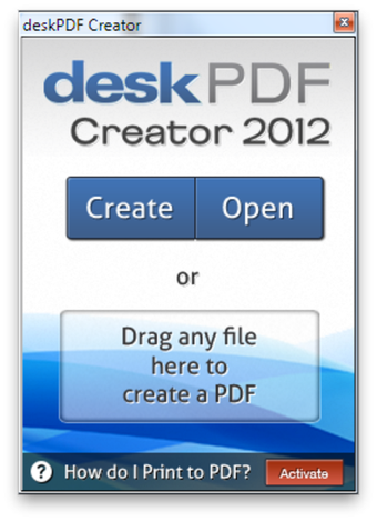 Image 2 for deskPDF Creator