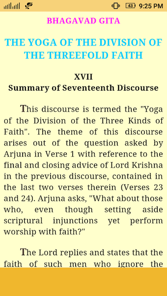 Image 0 pour Bhagavad Gita in English