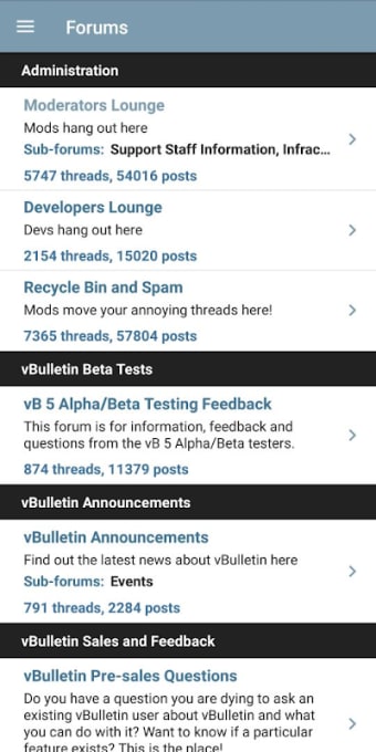 vBulletin Community Forum
