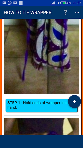 Bild 0 für HOW TO TIE WRAPPER -WRAP …