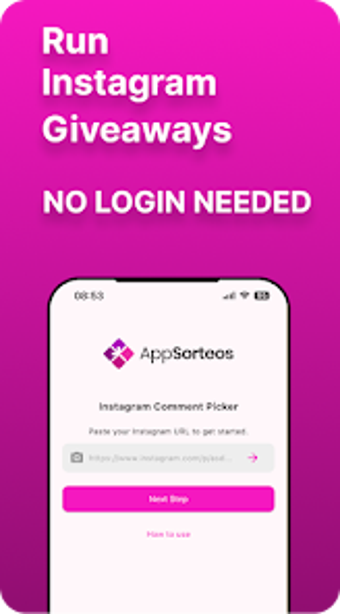 Imagen 0 para AppSorteos