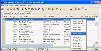 DBF Viewer 2000の画像0