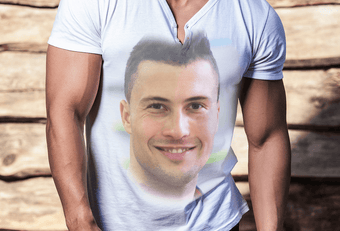 Image 0 for Photo On A Shirt Frame
