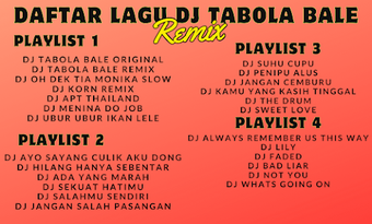 Image 0 pour Dj Tabola Bale Remix