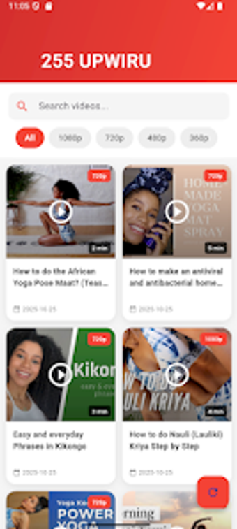 Bild 0 für 255 UPWIRU VIDEOS