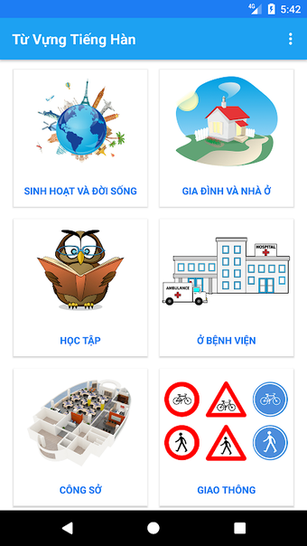 Immagine 0 per Từ vựng tiếng Hàn thông d…