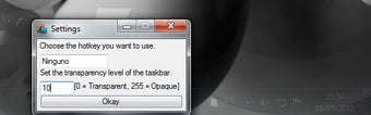 Image 2 for Taskbar Transparency