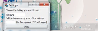 Image 4 for Taskbar Transparency