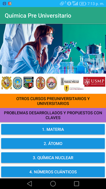 Image 0 pour Química Pre Universitario