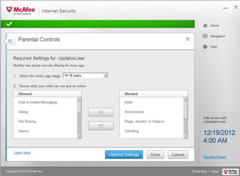 Immagine 2 per McAfee Internet Security …