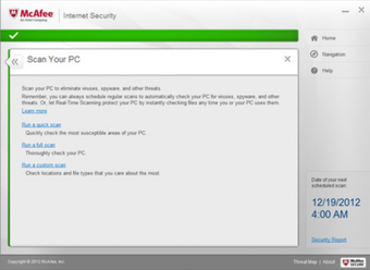 McAfee Internet Security …的第0张图片