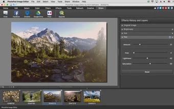 Bild 0 für PhotoPad Free Mac Photo E…