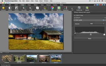 Bild 1 für PhotoPad Free Mac Photo E…