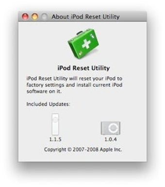 Update for Apple iPod Shuffle Reset Utility