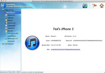Bild 0 für iTunes Backup Extractor f…