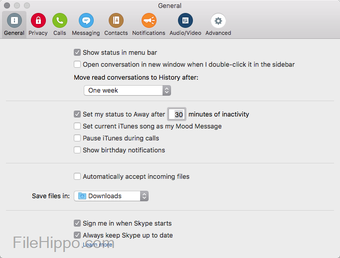 Skype 8.98.0.407 instal the last version for mac