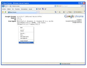 Imagen 2 para Google Chrome Frame