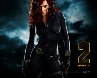 Iron Man 2 Wallpaper: Black Widow