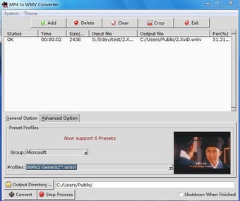 Immagine 0 per MP4 to WMV Converter