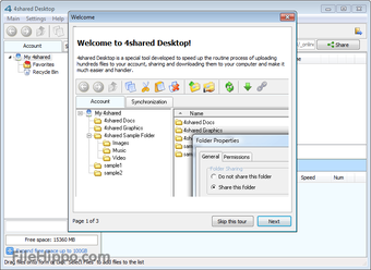 Image 7 pour 4shared Desktop